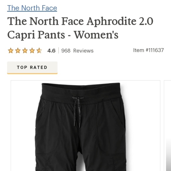 THE NORTH FACE APHRODITE 2.0 CAPRI PANTS - Picture 1 of 10